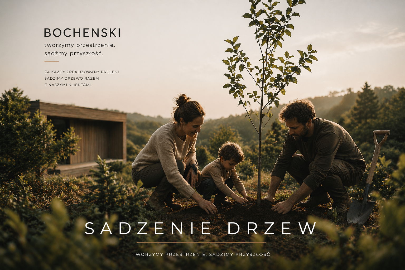 Posadzone drzewa w polskich lasach